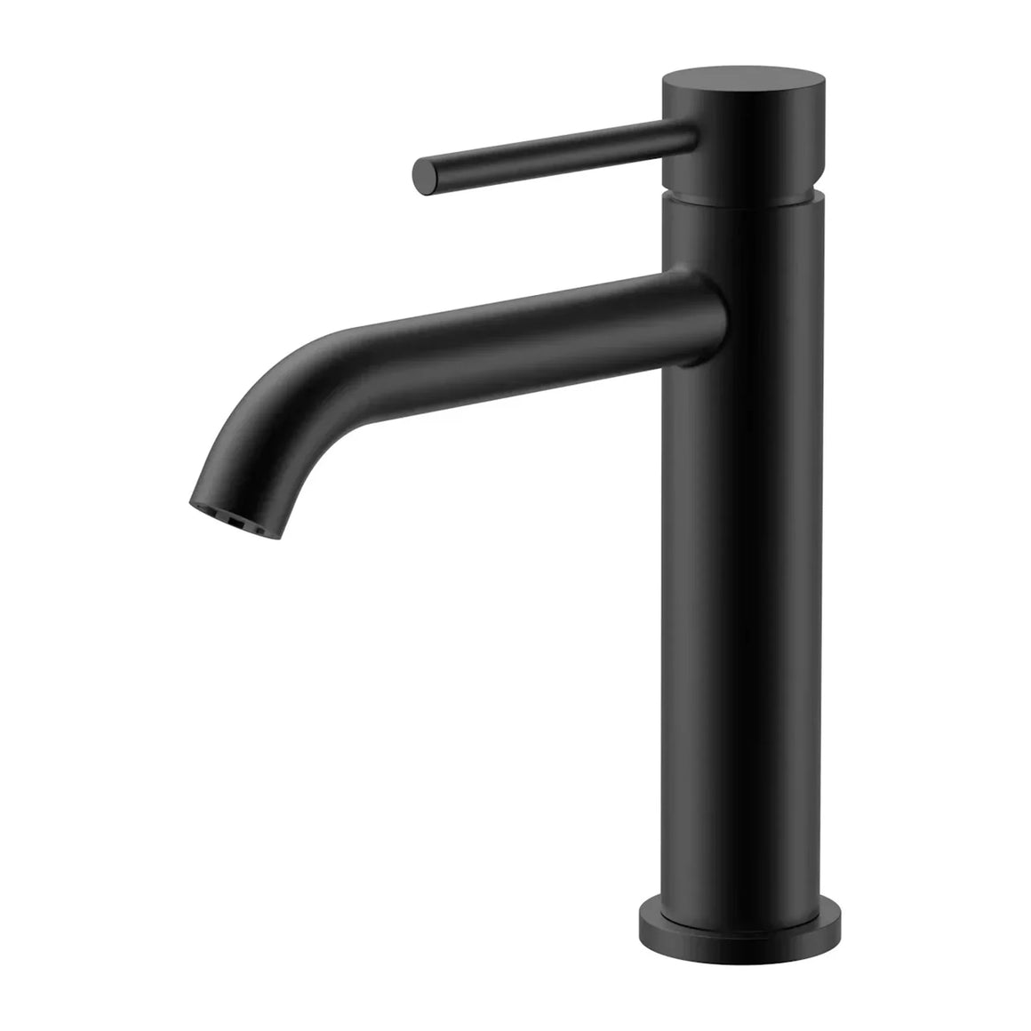 DutchLine Thin Coldstart Wastafelkraan – Mat zwart