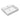 DutchLine Tight Wastafel 60 - Glans Wit - 1 Kraangat