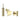 DutchLine toiletaccessoireset 3-delig geborsteld messing goud - productfoto set (toiletborstel, toiletrolhouder en haak)