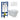 DutchLine Hugo Tornado Flush Ondiep met bidet toiletset mat wit met Geberit UP320 inbouwreservoir en DutchLine drukplaat