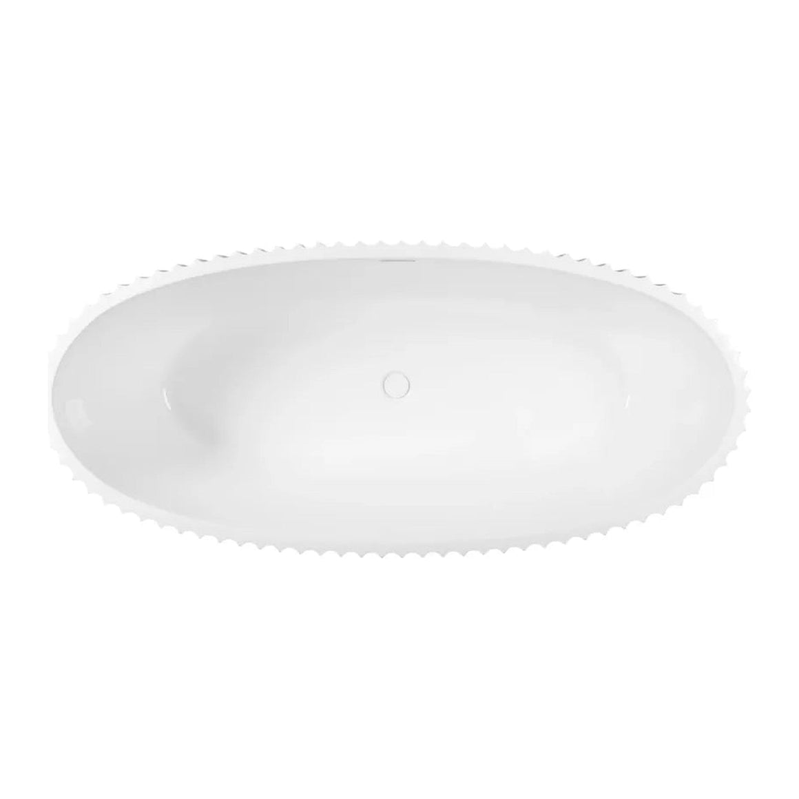 DutchLine Vrijstaand Bad Schelp - Glans Wit - 1800x800x580