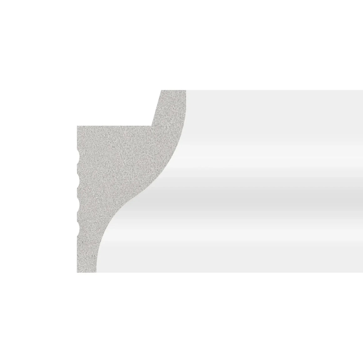 DutchLine Wand Sierlijst Voor Ledstrip - Wit - 50x32.5x40x2250mm per 10