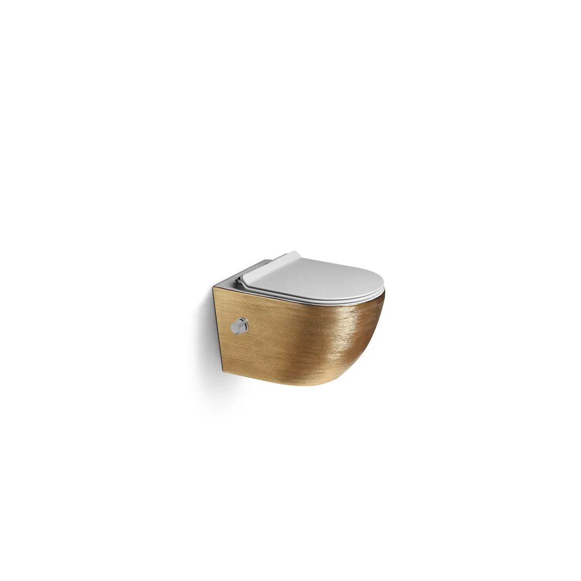 DutchLine Luccio Rimless Geborsteld Goud – Met Bidet – productfoto 1