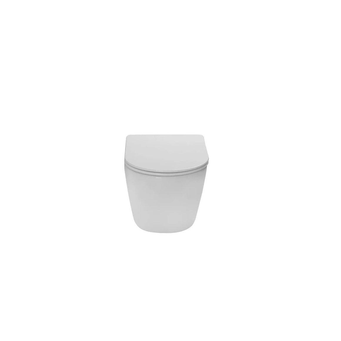 DutchLine Luccio Rimless hangtoilet Glans wit Standaard productfoto 4