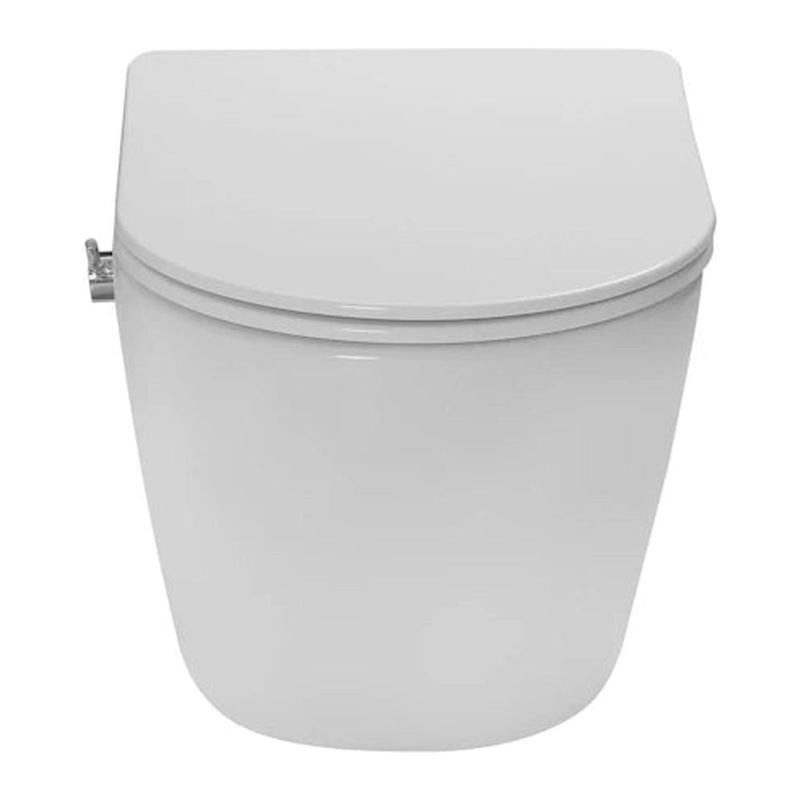 DutchLine Luccio Rimless hangtoilet met bidet glans wit productfoto 4