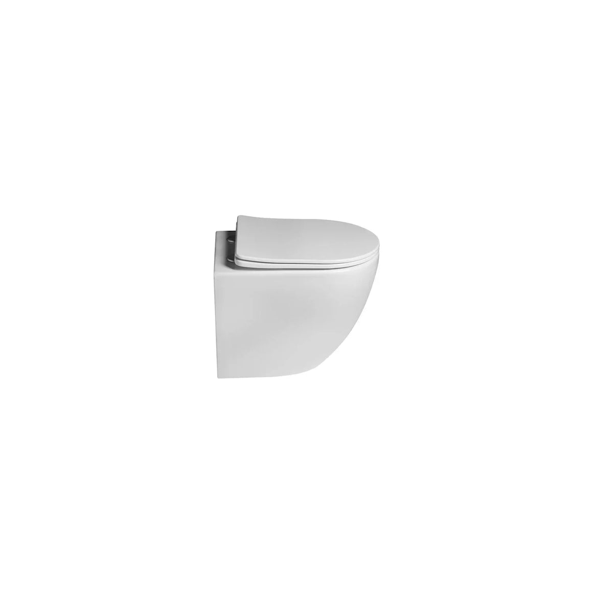 DutchLine Luccio Rimless Ondiep Glans Wit – productfoto 3