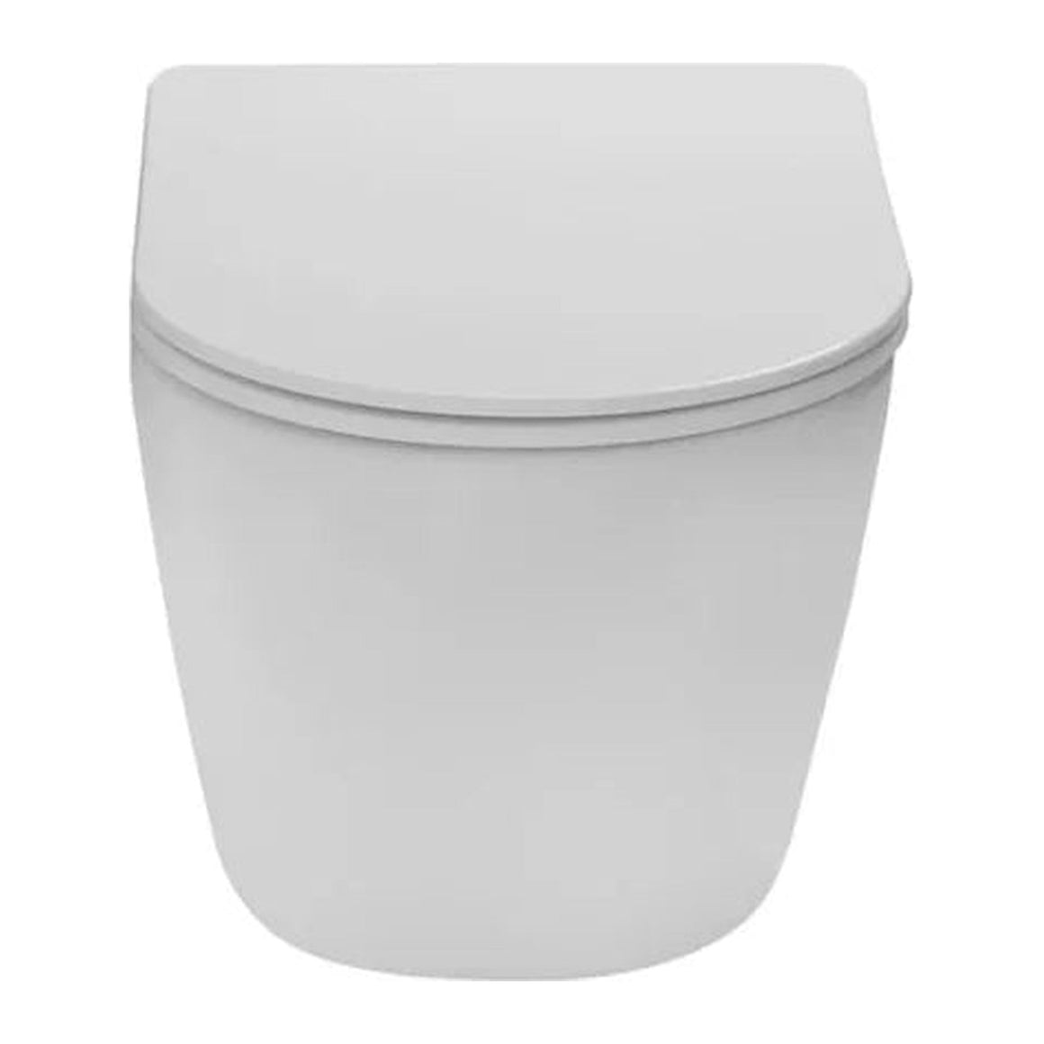 DutchLine Luccio Rimless hangtoilet Mat wit Standaard productfoto 4