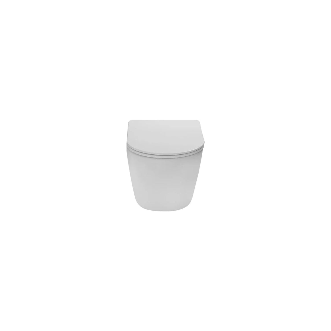 DutchLine Luccio Rimless hangtoilet Mat wit Standaard productfoto 4
