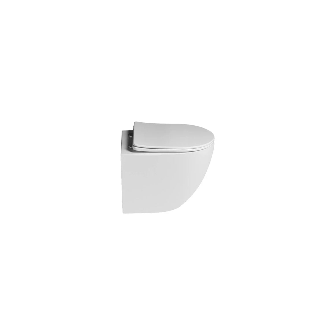 DutchLine Luccio Rimless Ondiep Mat Wit – productfoto 3
