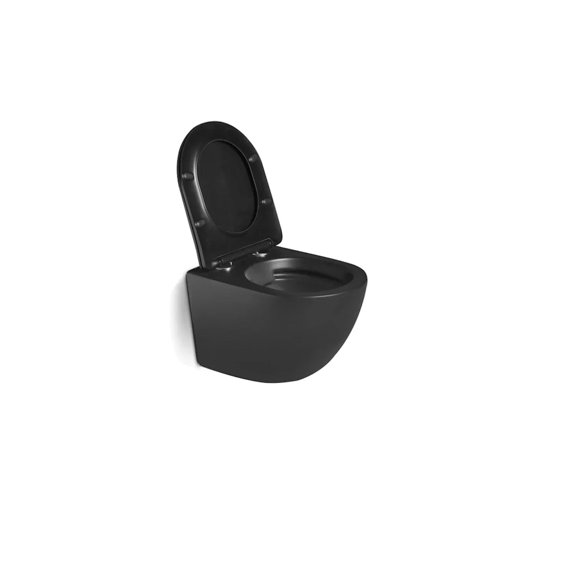 DutchLine Luccio Rimless Ondiep Mat Zwart – productfoto 2