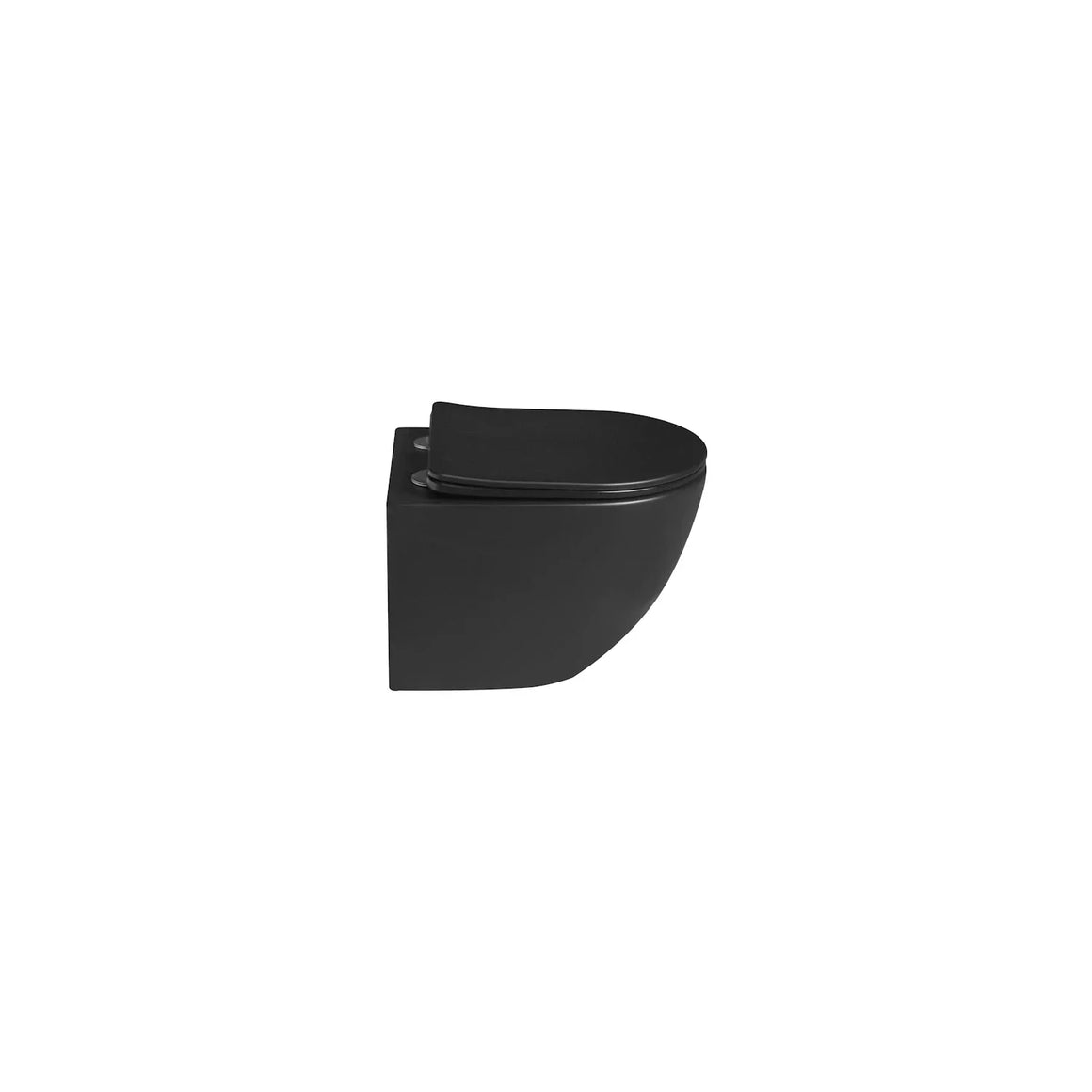 DutchLine Luccio Rimless Ondiep Mat Zwart – productfoto 3
