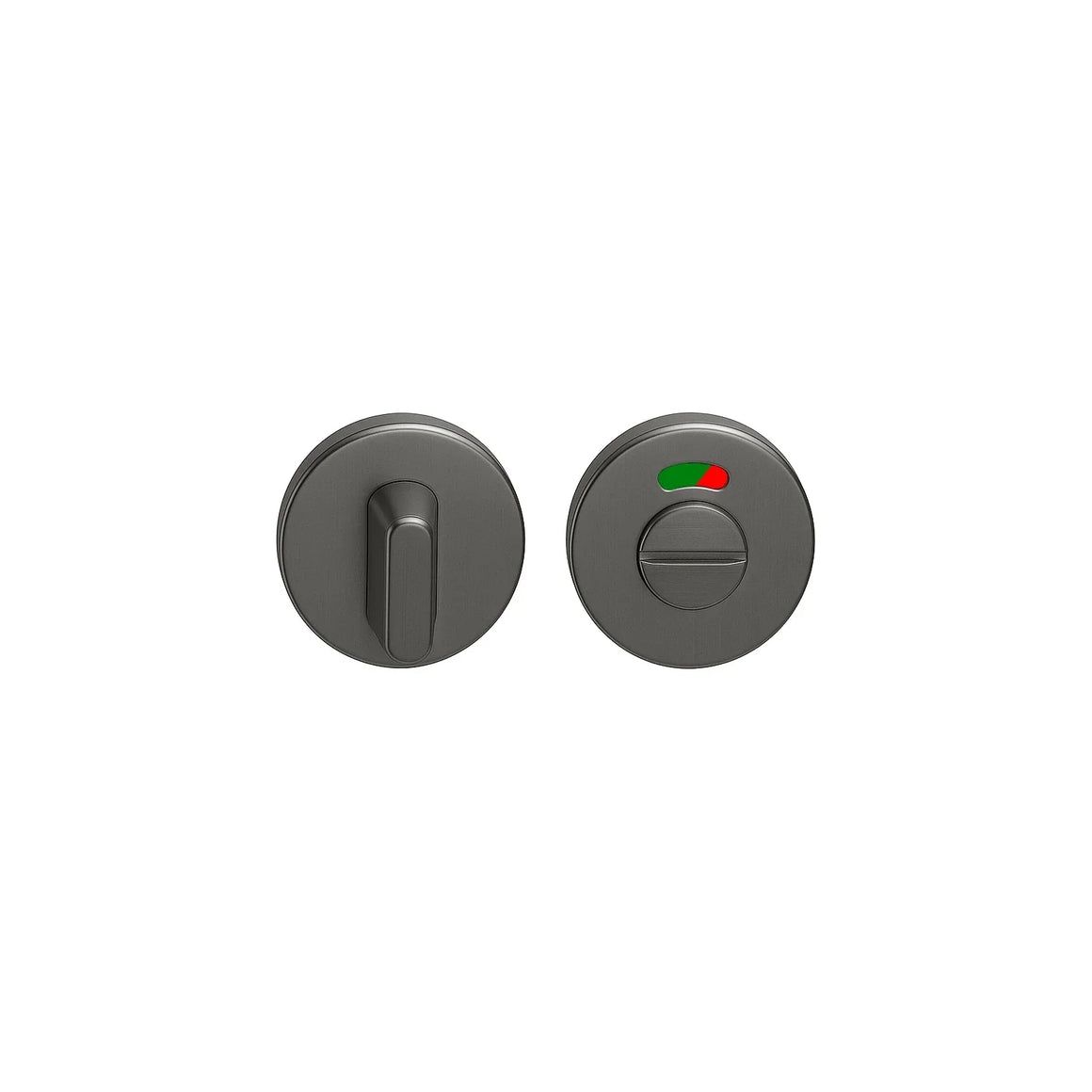 DutchLine WC Sluiting Rond – Gunmetal
