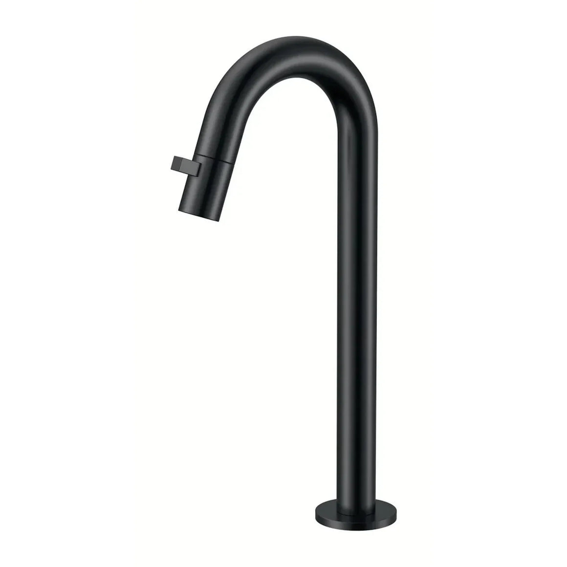 DutchLine Round XL Fonteinkraan 300mm – Mat zwart
