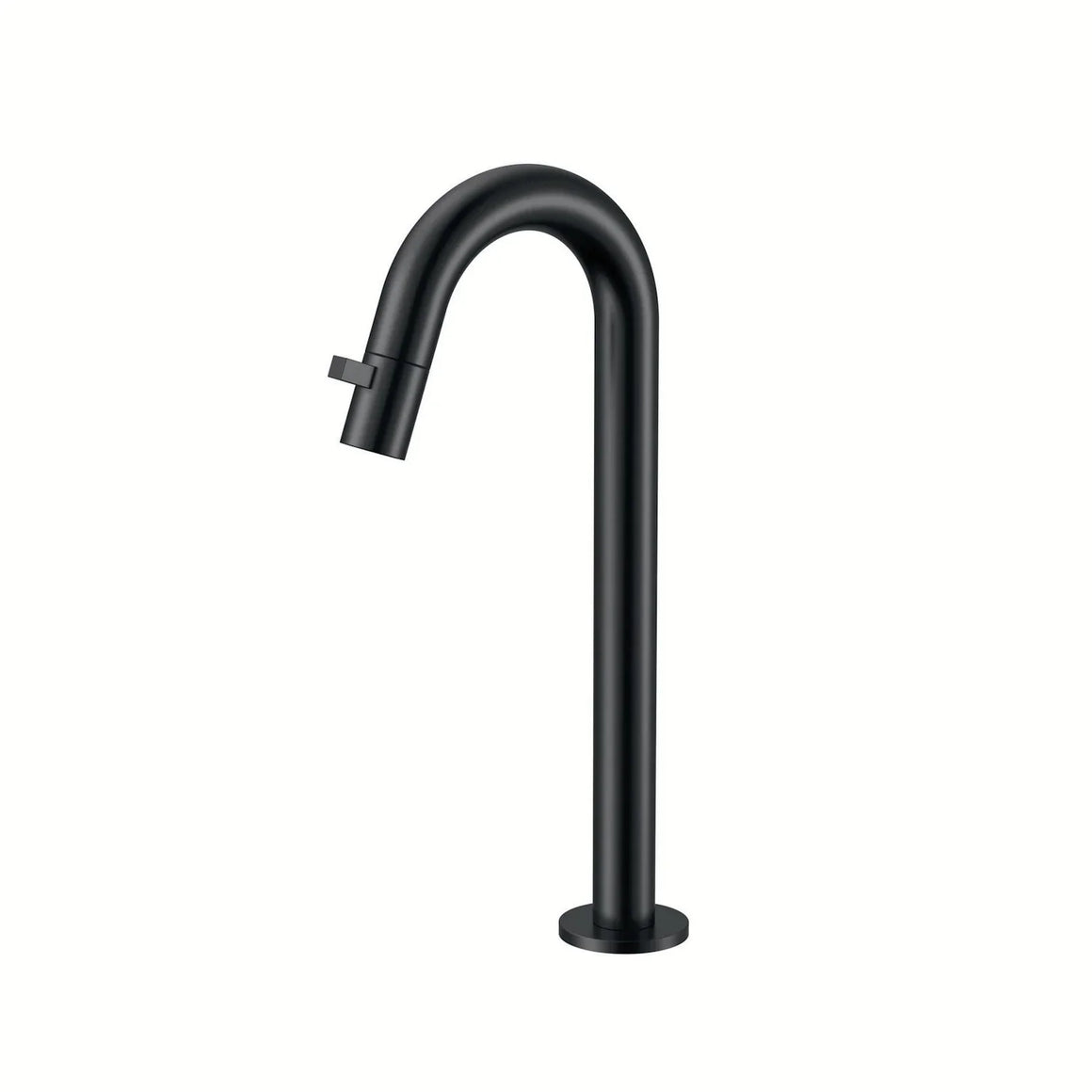 DutchLine Round XL Fonteinkraan 300mm – Mat zwart