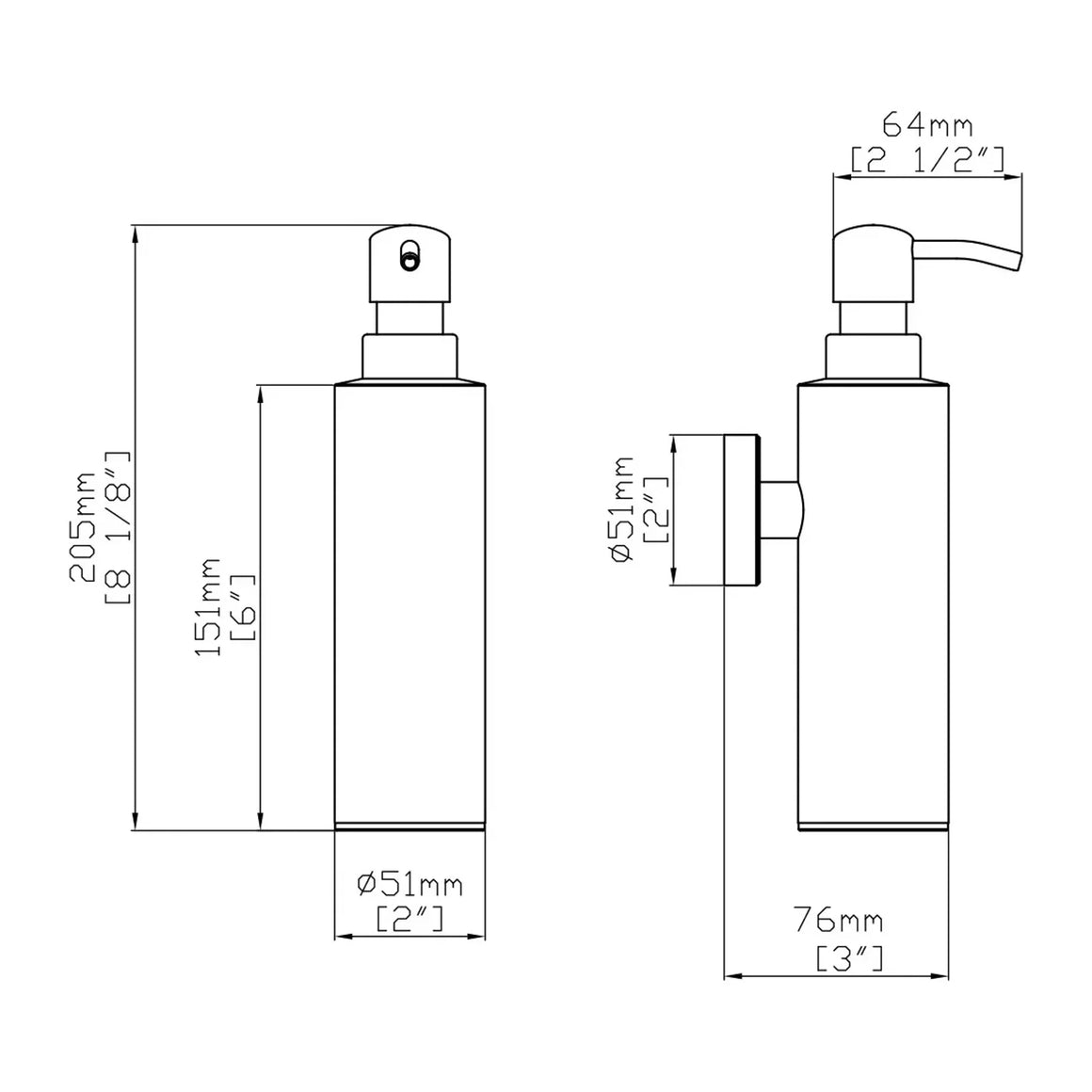 DutchLine Zeepdispenser – Chroom