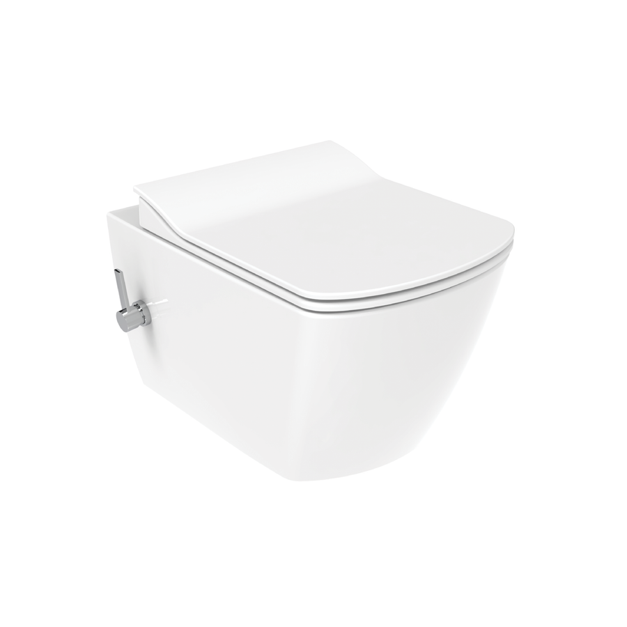 Creavit Elegant EG321 bidet hangtoilet glanzend wit