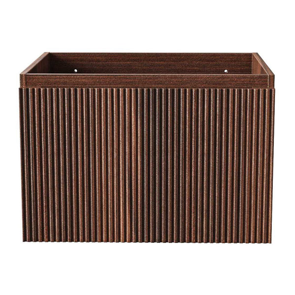 Aloni Ela wastafelonderkast - 1 lade - Greeploos - Soft Close – 60×40×45 cm - Wenge