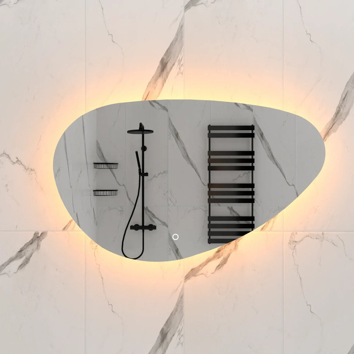 DutchLine Elips Indirecte LED Spiegel - 120