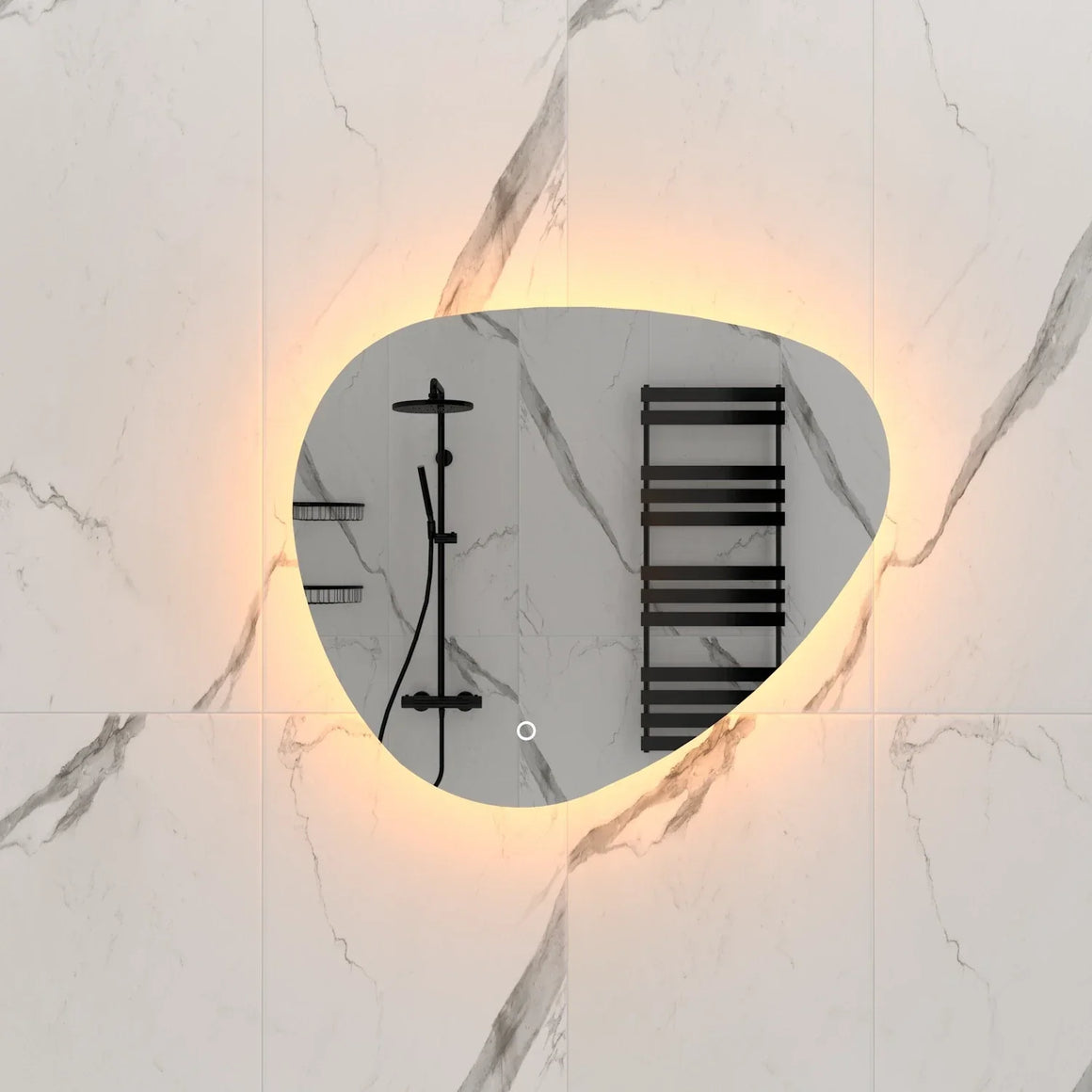 DutchLine Elips Indirecte LED Spiegel - 80