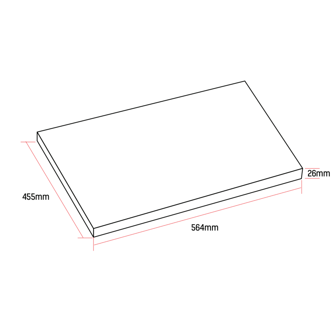 ALONI Wastafelblad MDF