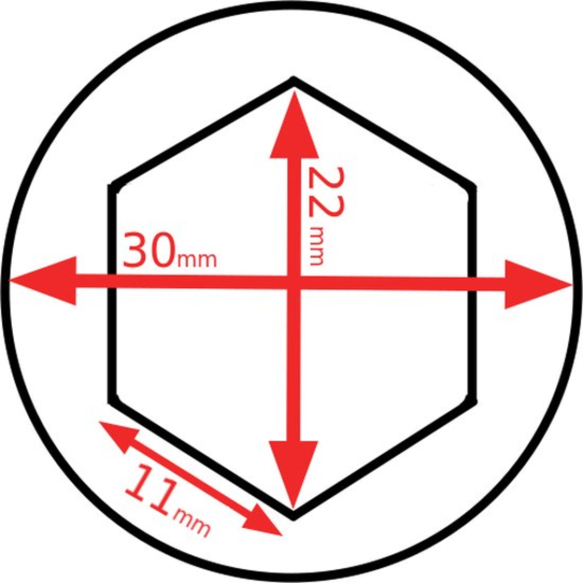 BELRAD thermostaatknop – M30 x 1/2"