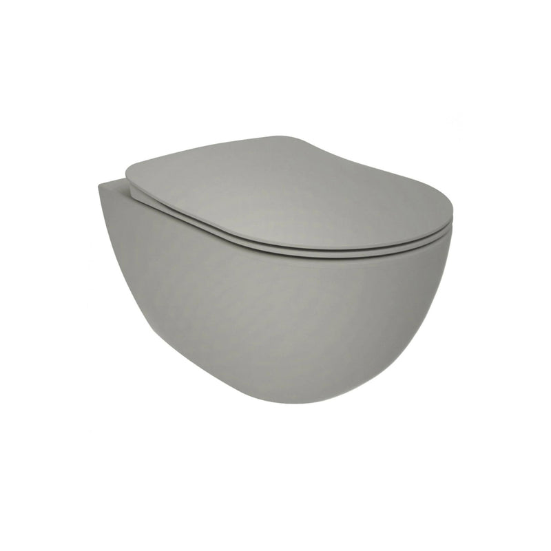 CREAVIT RIMOFF OPHANG WC - KOEL GRIJS