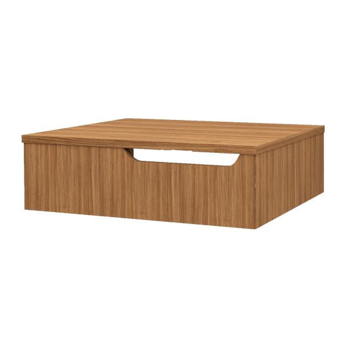 FELIX ONDERKAST MET HANDDOEKUITSPARING (60CM) - WALNOOT - productafbeelding