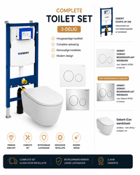 Geberit Duofix UP320 complete toiletset met iCon wandcloset sfeerbeeld
