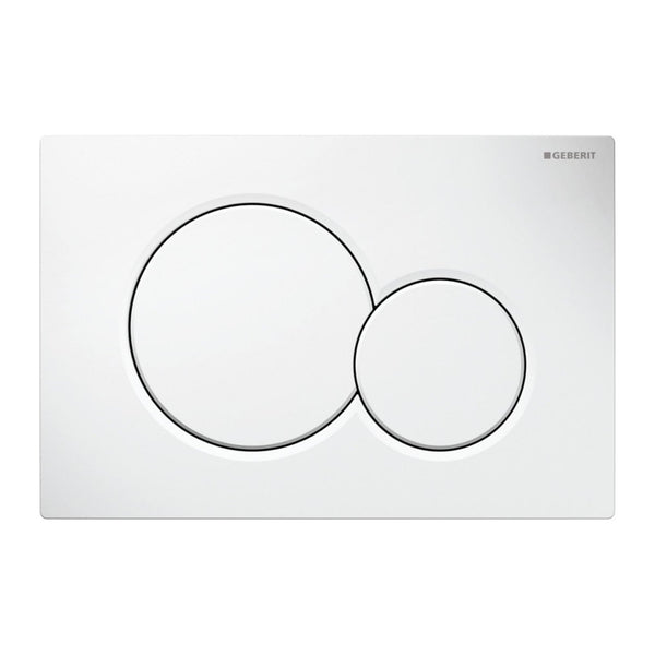 Geberit Sigma01 drukplaat alpien wit