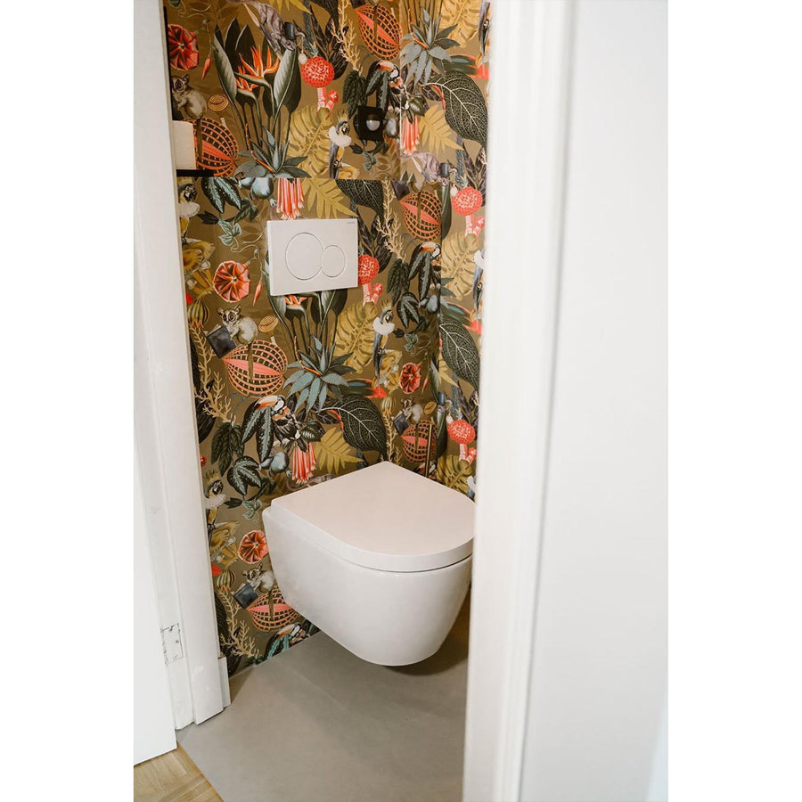 Geberit Sigma01 bedieningsplaat - 2-toets spoeling - ronde knoppen