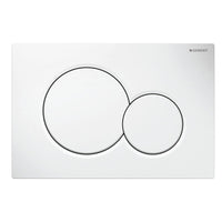 Geberit Sigma01 bedieningsplaat wit