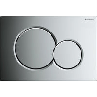 Geberit Sigma01 bedieningsplaat chroom productfoto
