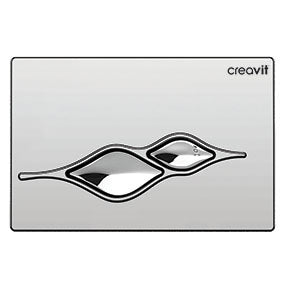 Creavit Ufo Chroom Bedieningspaneel