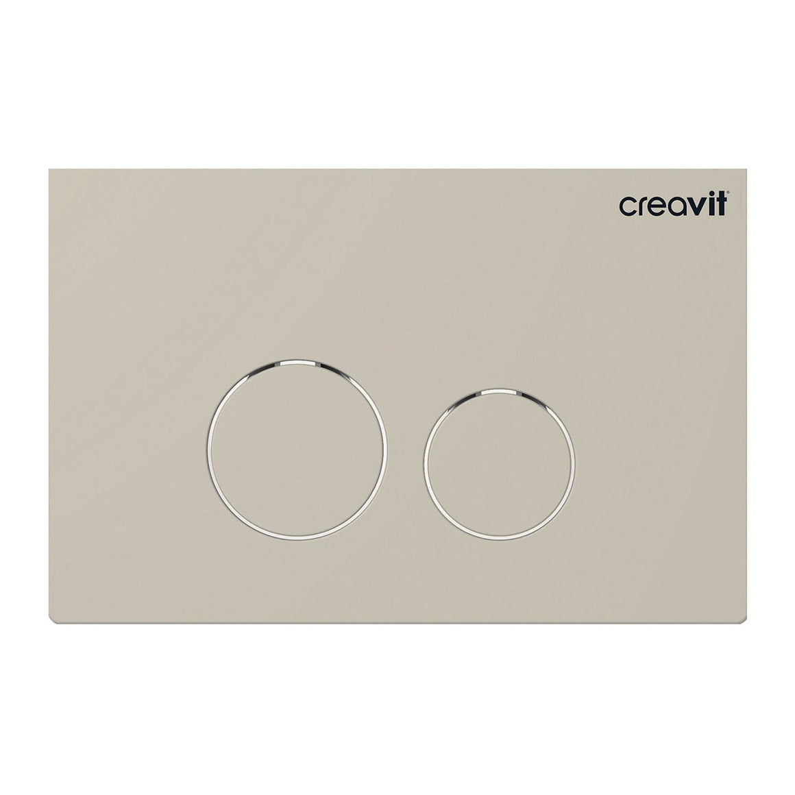 Creavit Terra bedieningsplaat Koel grijs
