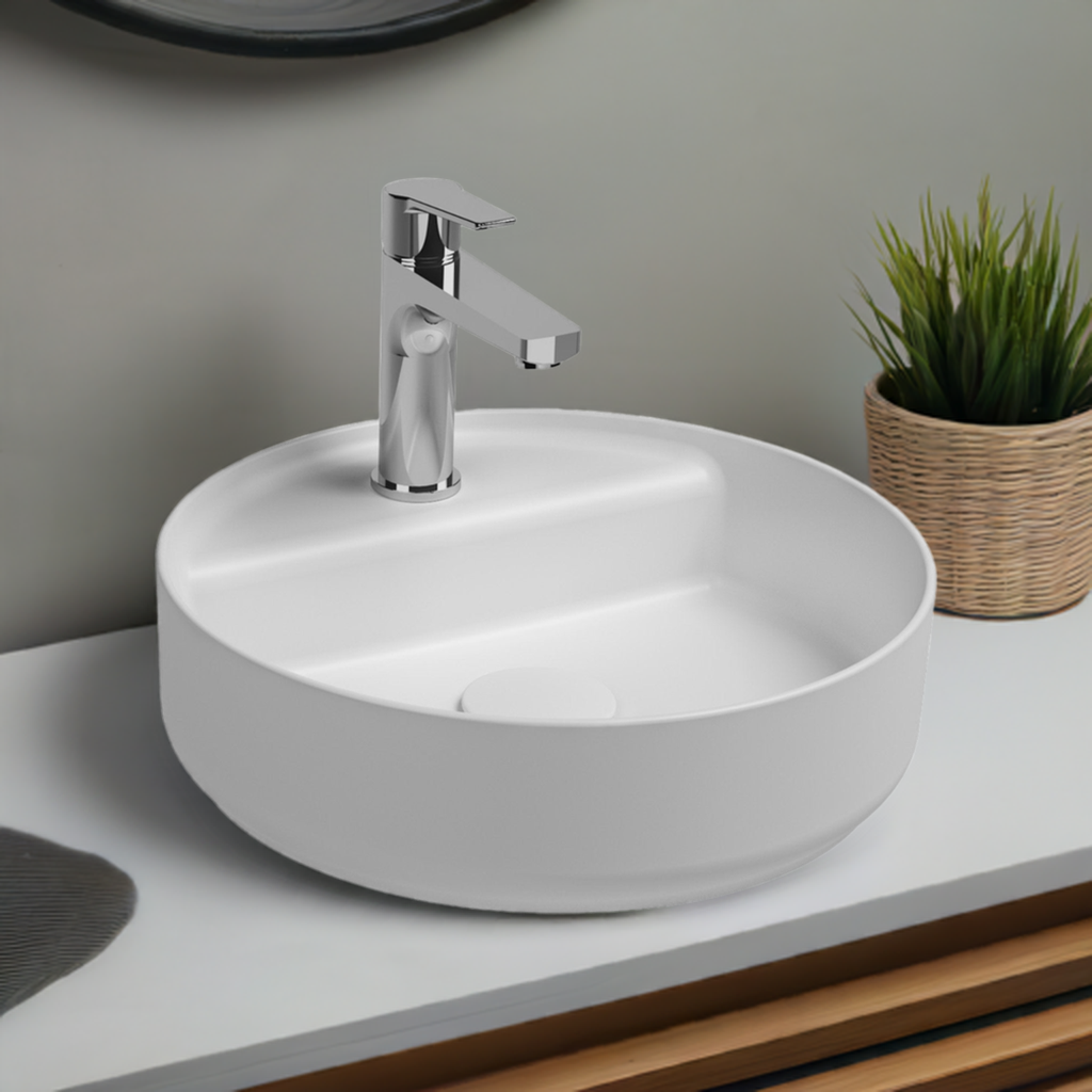 Isvea Infinity Wastafel Rond - Wit #variant_57358916550980