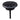 DutchLine Open Plug 5/4" – Mat zwart