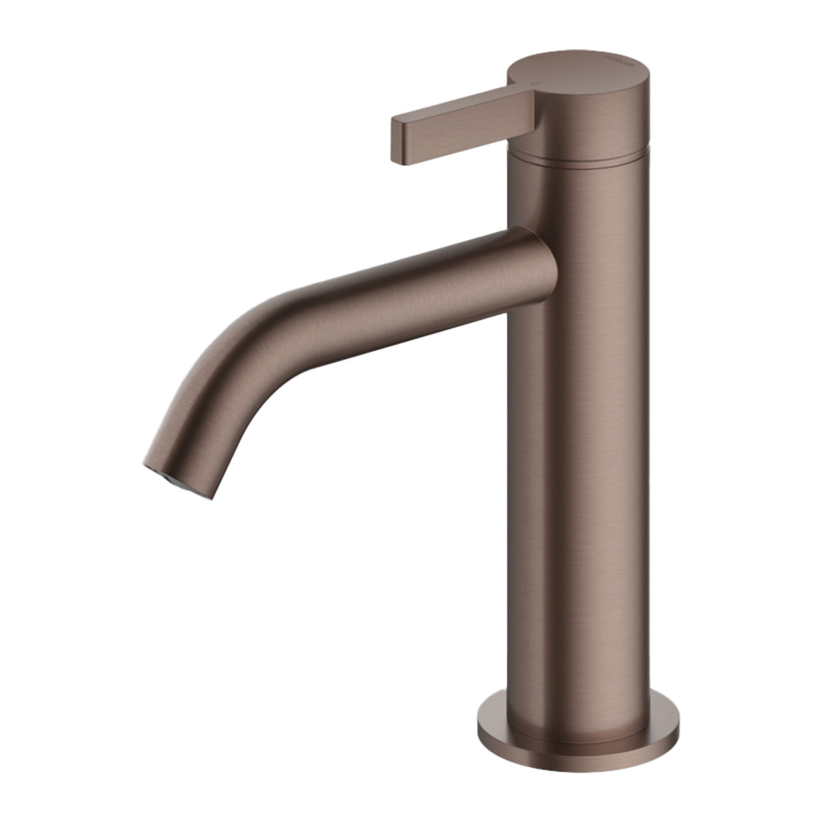 Hotbath Ace AC003 wastafelmengkraan eenhendel Geborsteld koper PVD productfoto
