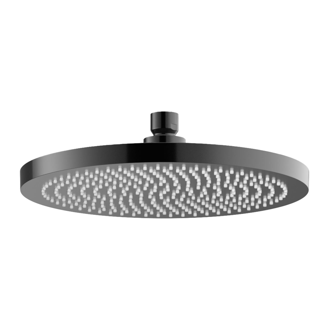 Hotbath Ace AC104 hoofddouche Velvet rond 23 cm Gepolijst zwart PVD productfoto