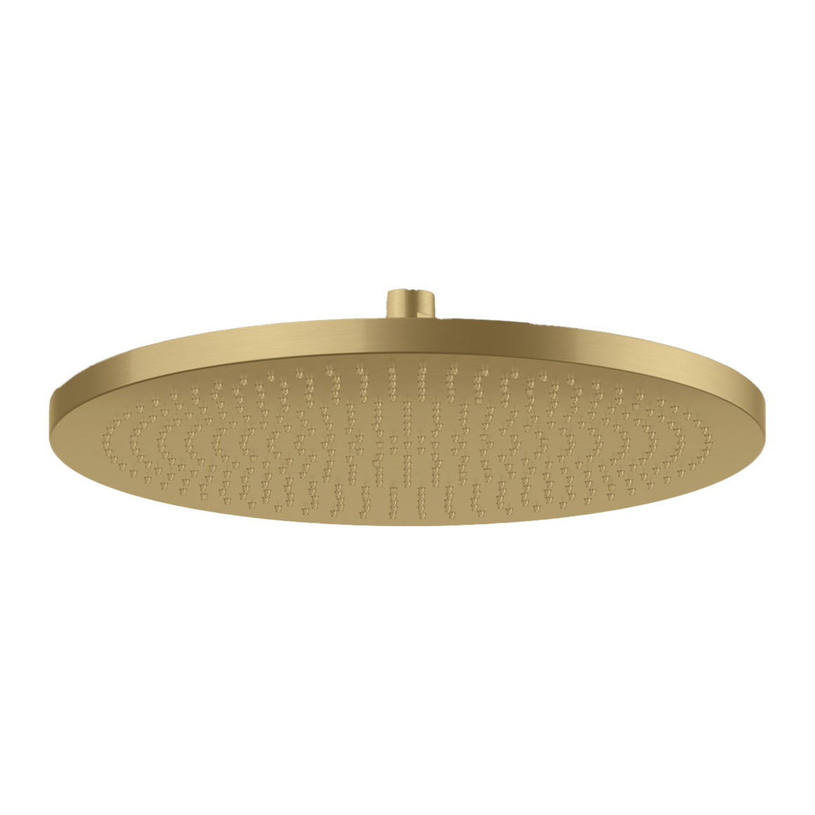 Hotbath Ace AC106 hoofddouche Velvet rond 30 cm Geborsteld messing PVD productfoto (kleurimpressie)