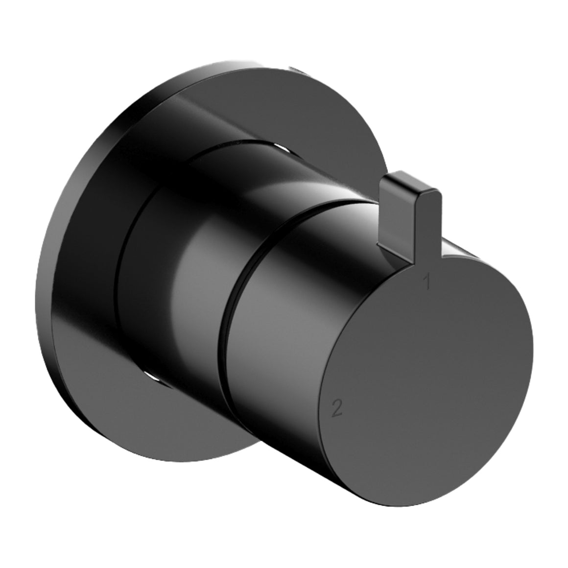 Hotbath Ace AC111 inbouw 2-weg omstel Gepolijst zwart PVD productfoto