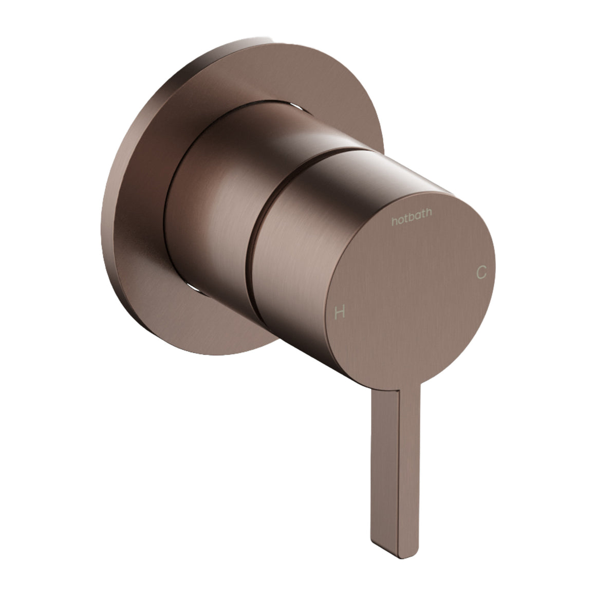 Hotbath Ace AC131 inbouw douchemengkraan Geborsteld koper PVD productfoto