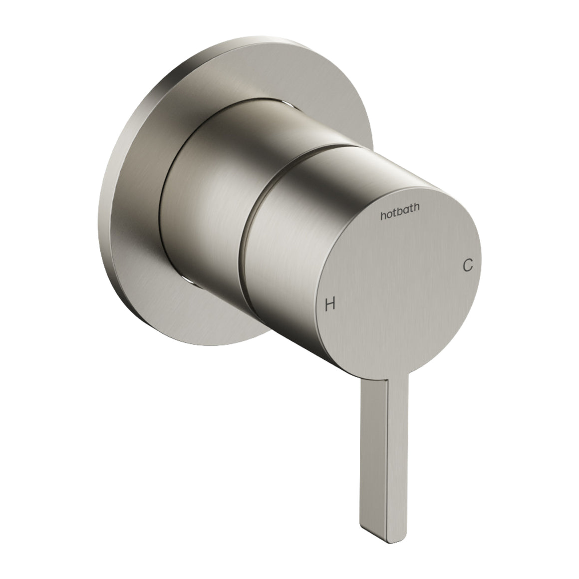 Hotbath Ace AC131 inbouw douchemengkraan Geborsteld nikkel productfoto