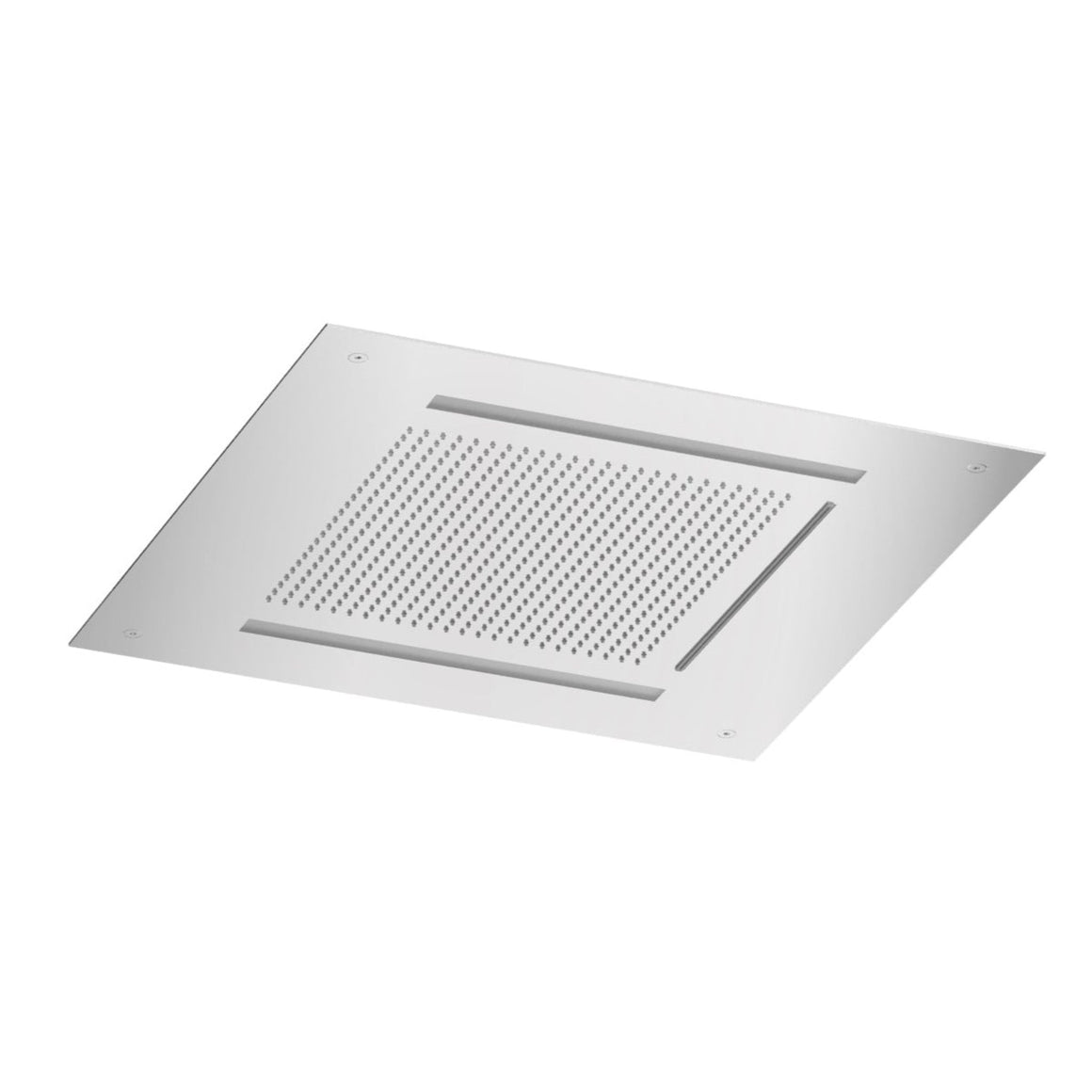 Hotbath Ace AC146 inbouw hoofddouche 50x50 cm met waterval en LED Chroom productfoto