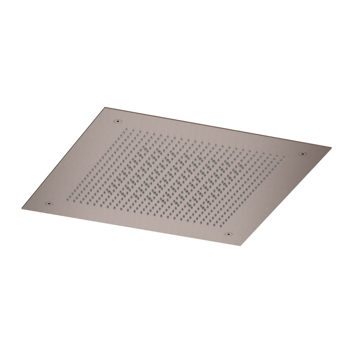 Hotbath Ace AC148 inbouw hoofddouche Velvet 38x38 cm met regenstraal Geborsteld koper PVD productfoto