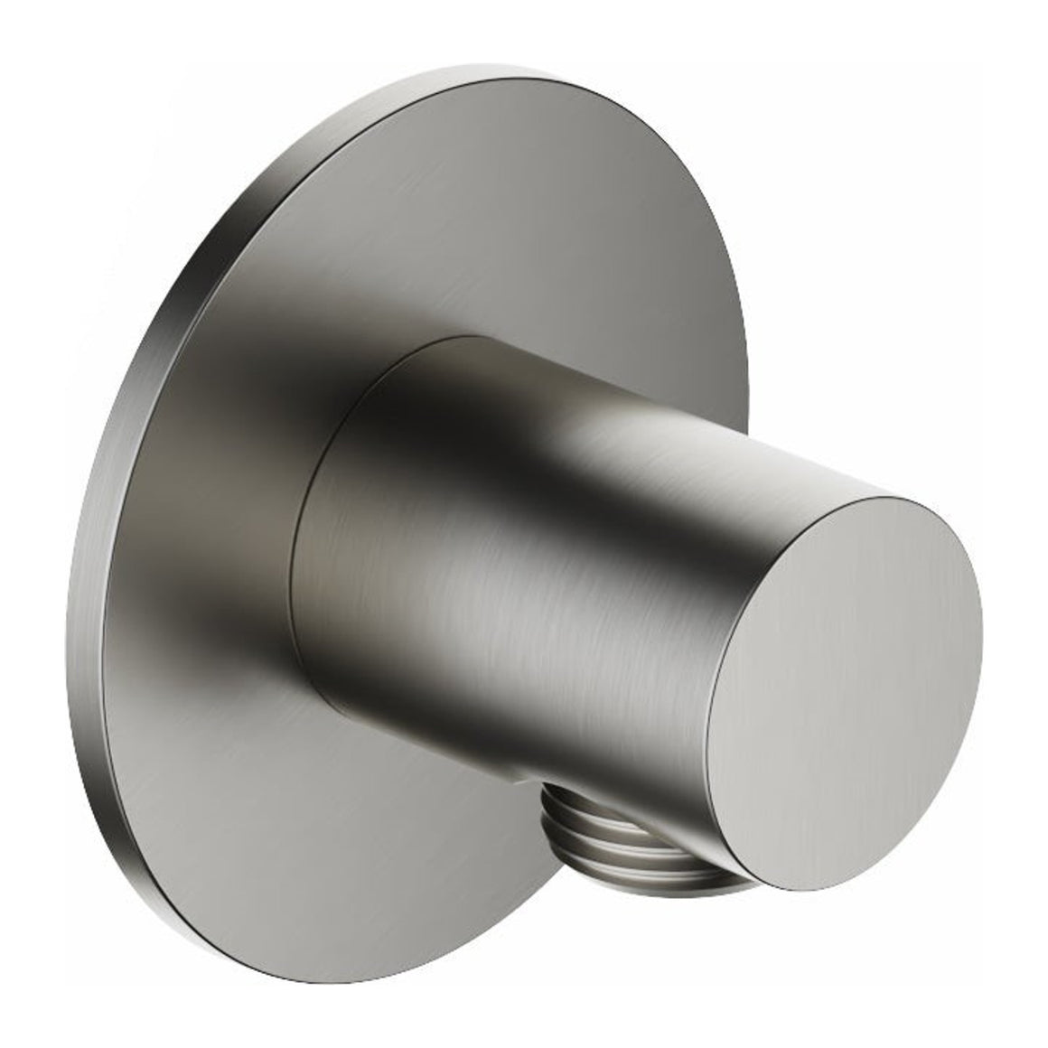 Hotbath Ace AC517 wandaansluitbocht (wanduitlaat) Geborsteld nikkel productfoto