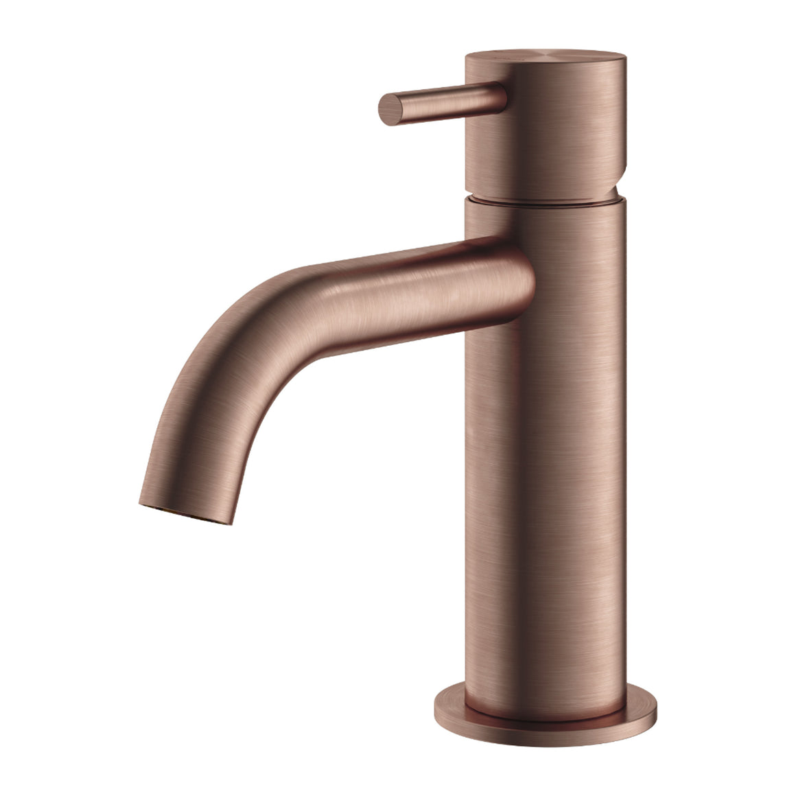 Hotbath Archie AR003 wastafelmengkraan RVS 316 Geborsteld koper PVD productfoto