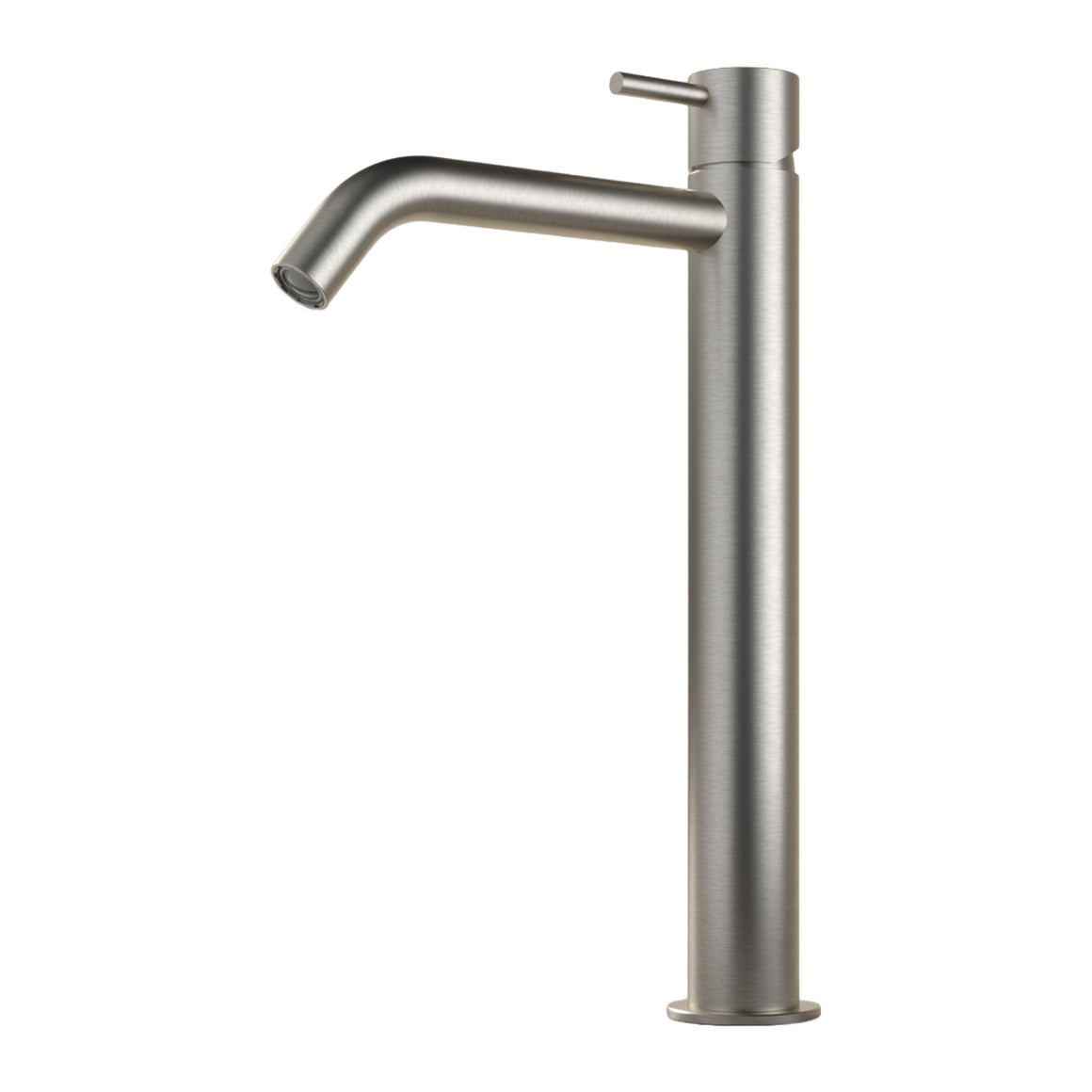 Hotbath Archie AR003H hoge wastafelmengkraan RVS 316 Geborsteld RVS productfoto