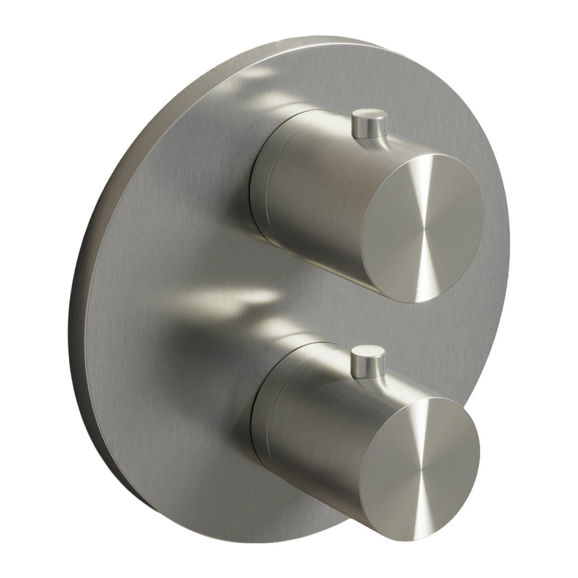 Hotbath Archie AR009 inbouw thermostaat met 2-weg stop-omstel RVS 316 Geborsteld RVS productfoto