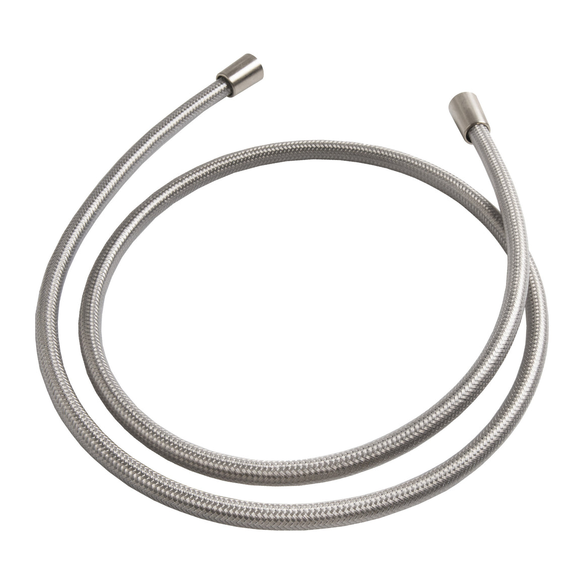 Hotbath Archie AR015 gewapende doucheslang 150 cm met transparante mantel Geborsteld RVS productfoto