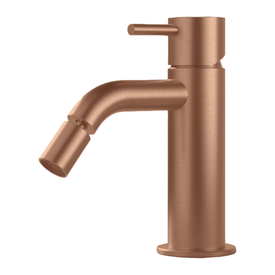 Hotbath Archie AR018 bidetmengkraan RVS 316 Geborsteld koper PVD productfoto (kleurimpressie)
